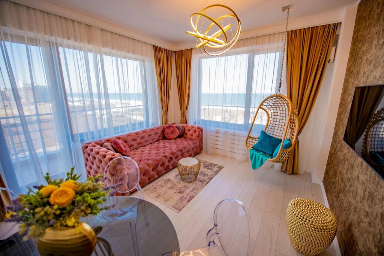 Summerland Luxury Velvet Front Sea View Appartement Mamaia Buitenkant foto