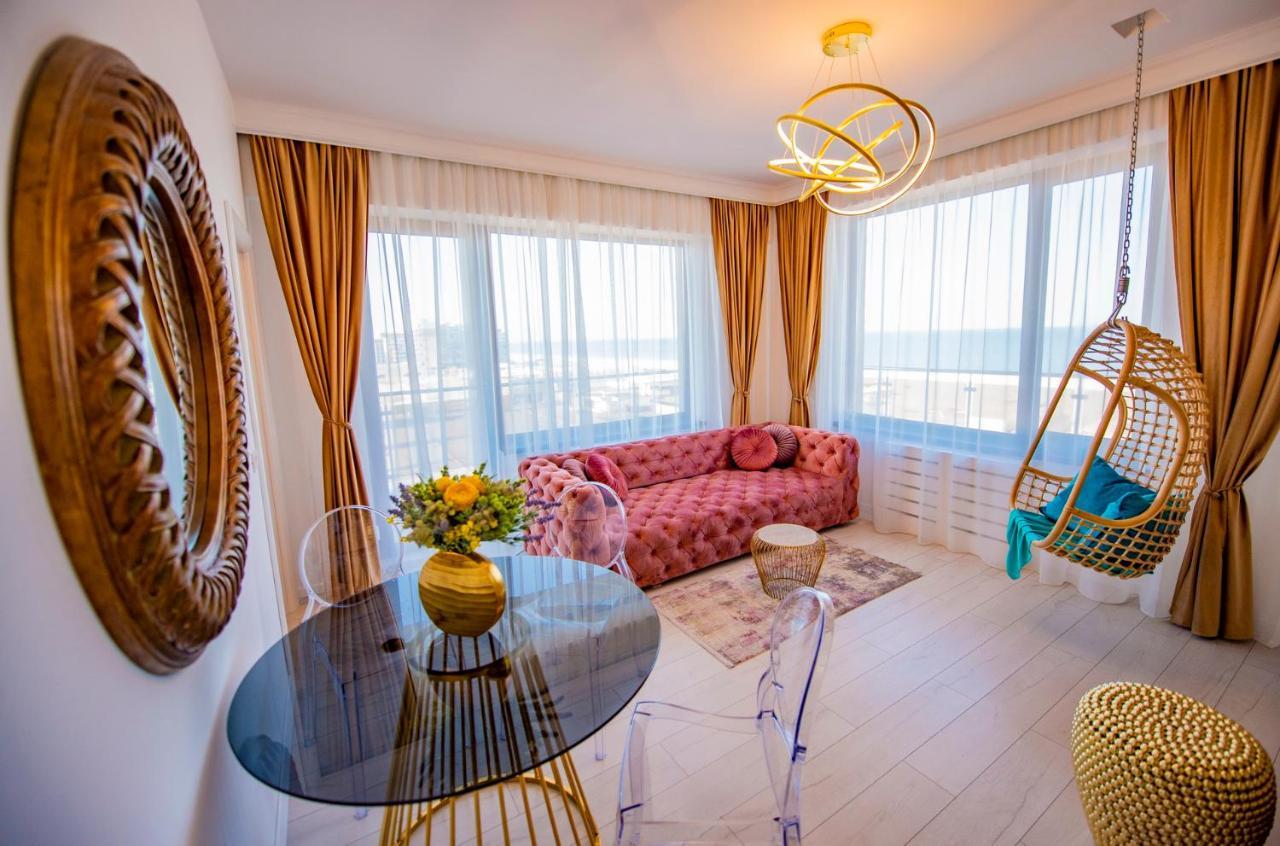 Summerland Luxury Velvet Front Sea View Appartement Mamaia Buitenkant foto