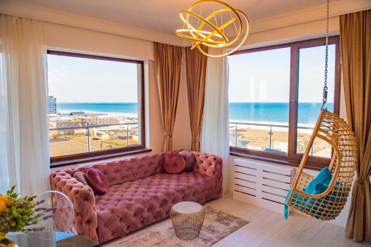 Summerland Luxury Velvet Front Sea View Appartement Mamaia Buitenkant foto