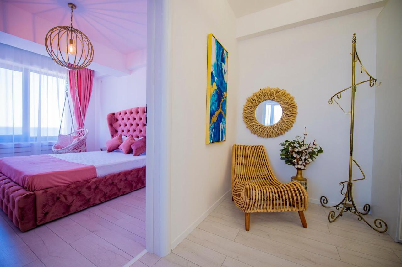 Summerland Luxury Velvet Front Sea View Appartement Mamaia Buitenkant foto