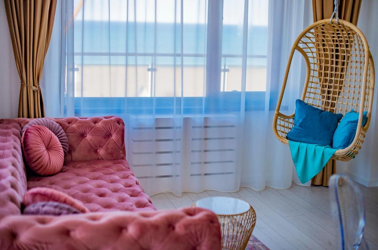 Summerland Luxury Velvet Front Sea View Appartement Mamaia Buitenkant foto