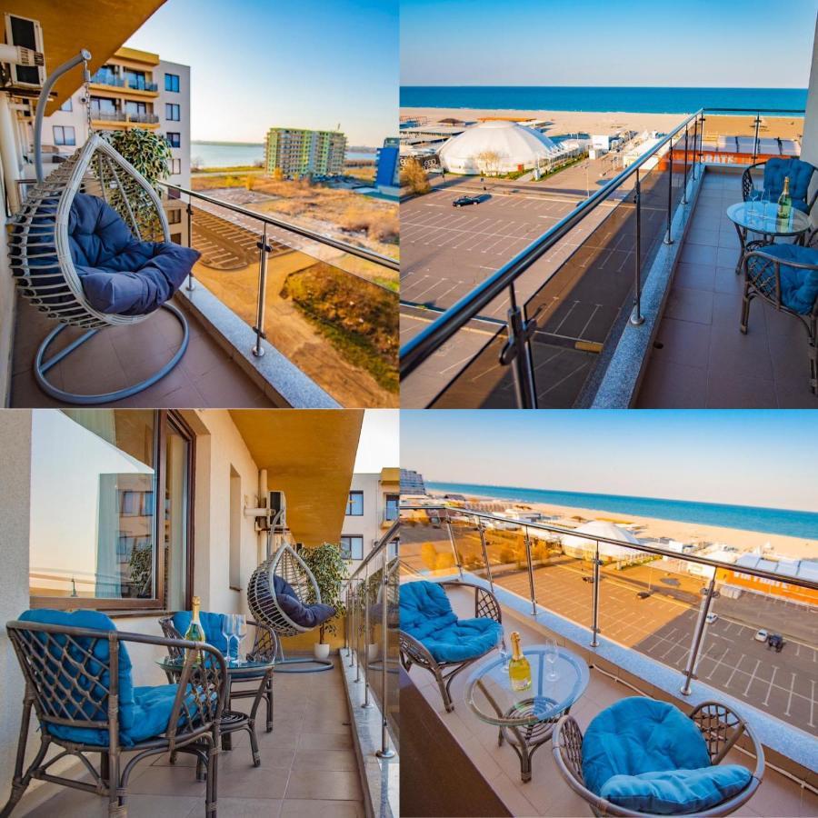 Summerland Luxury Velvet Front Sea View Appartement Mamaia Buitenkant foto